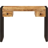 Radni stol s 2 ladice od masivnog drva manga 110 x 50 x 77 cm | shoptok.hr