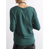 BASIC Feel Good Blouse-RV-BZ-4661.54P-dark green | Shoptok.si