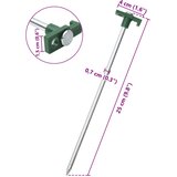 Klinovi za šator 24 kom 25 cm 7 mm od pocinčanog čelika i PP-a | Eponuda.com