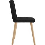 vidaXL Blagovaonske stolice 6 kom crne od tkanine | shoptok.hr