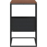  Bočni stolić crni 55 x 36 x 59,5 cm od konstruiranog drva | shoptok.hr