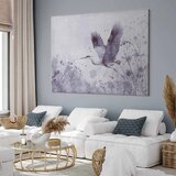  XXL slika - Majestic flight - a crane in flight in monochrome 160x107 | shoptok.hr