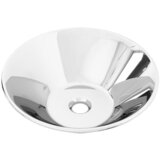 Maison Chic Umivalnik - Kopalna umivalnik - Lavabo keramičen 42x14 cm srebrn, (21684558) Cene