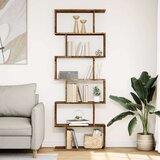 vidaXL Sobna pregrada / regal za knjige 6 razina 70x24x193 cm drveni | shoptok.hr