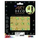 zlatne ukrasne folije zvjezdice 140 x 140 mm 6 kom KORIŠTENO