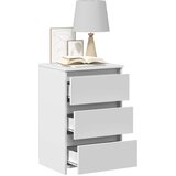  Noćni ormarići 2 kom bijeli 40x35x62,5 cm od konstruiranog drva | shoptok.hr