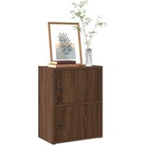 vidaXL Knjižna omara rjavi hrast 40x24x52 cm inženirski les | Shoptok.si