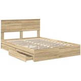  s od storage Sonoma hrast 135 x 190 cm Konstruirano drvo | shoptok.hr