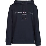 Tommy Hilfiger Puloverji HERITAGE HILFIGER HOODIE LS Modra Cene