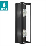 Eglo 33856 - Spoljna zidna svetiljka ALAMONTE 2xE27/60W/230V IP44 crna | Eponuda.com