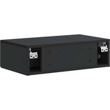 Stolna Stenska stranska miza Črna 59 x 34,5 x 17 cm Inženirski les, (5000232501) | Shoptok.si