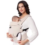 Momcozy nosilna torba za dojenčka v iz barvi khaki bombaža, BC001-KC12NB-A | Shoptok.si