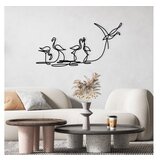 Wallity zidna dekoracija flamingo 316 m, 115 x 58,5 cm, crna | ePonuda.com