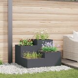 vidaXL Vrtna sadilica Antracit Plastika 100 x 100 x 60 cm Sadilice Cijene