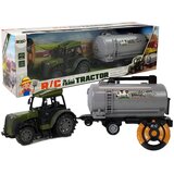  Green Tractor with Milk Tank Trailer Remote Control 2.4G | shoptok.hr