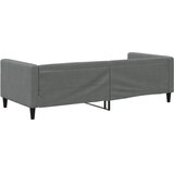  Dnevni krevet tamnosivi 90 x 200 cm od tkanine | shoptok.hr