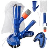  Set za čišćenje dna bazena s usisivačem s vrećicom za višekratnu upotrebu | shoptok.hr