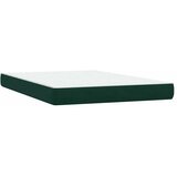 Box Spring krevet s madracem tamno zeleni 160x220 cm baršun - Tamnozelena 160 x 220 cm Gladak dizajn | shoptok.hr
