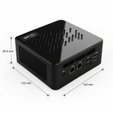 Uvi MINI PC AI7PRO - AMD Ryzen AI 7 Pro 360 - 16GB RAM + 500GB SSD, Windows 11 Pro | shoptok.hr