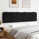  Jastuk za uzglavlje crni 200 cm baršunasti | shoptok.hr