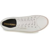 Fred Perry BASELINE TEXTURED LEATHER Bijela | shoptok.hr