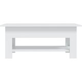  Stolić za kavu bijeli 102 x 55 x 42 cm od iverice | Eponuda.com