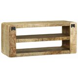 TV ormar s policom Smeđa 80 x 32 x 36 cm Čvrsto drvo manga | Eponuda.ba