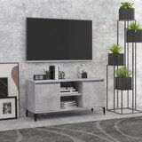 The Living Store TV omarica s kovinskimi nogami betonsko siva 103,5x35x50 cm - TV Omarica, (21376228) Cene