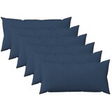 Presvlaka za jastuk 6 kom. HEERLEN Plava 40 x 80 cm Tkanina - Plava 40 x 80 cm 6 | shoptok.hr