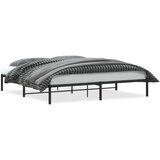  Metalni okvir za krevet crni 200x200 cm | Eponuda.com