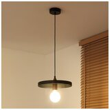  Duolla - Visilica na sajli IRONLINE 1xE27/15W/230V prečnik 30 cm crna/bakarna | Eponuda.com