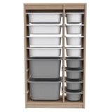 Hanah home višenamenske police montana xs 2D4N8U sonomo white grey | ePonuda.com