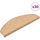  Prostirke za stepenice 30 kom 65x21x4 cm zlatne poluokrugle velike | shoptok.hr