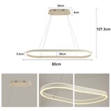  Brilagi - LED luster na sajli PONDIE LED/45W/230V 80x30 cm bela | Eponuda.com