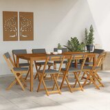  Vanjske bistro stolice 8 pcs Tamnosiva 40 x 53 x 80 cm | Eponuda.com