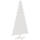  Drveno ukrasno božićno drvce bijelo 180 cm od masivne borovine | Eponuda.com