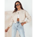 DStreet PRIDA women's leather jacket beige Cijene