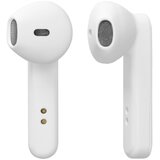 Streetz True Wireless Stereo slušalke z ovitkom za polnjenje, pol-in-ear, BT 5, mat bele | Shoptok.si