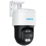 Reolink TrackMix PoE IP kamera, dva objektiva, 4K Ultra HD, PoE, vrtenje in nagibanje, IR nočno snemanje, LED reflektorji, aplikacija, vodoodporna, dvosmerna komunikacija, bela, (20759595) | Shoptok.si