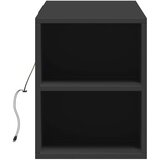  Zidni TV ormarić s LED svjetlima crni 135x31x39,5 cm | Eponuda.ba