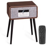 Auna Gramofón Mary Ann 33 ⅓ / 45 / 78 otáčok za minútu CD DAB+ UKW BT USB Cijene