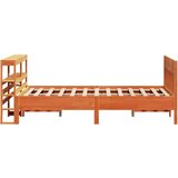  Okvir kreveta bez madraca voštano smeđi 135x190 cm od borovine | shoptok.hr