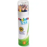 Tita Colored Pencil + Sharpener - 24 kos.