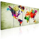  Slika - Colourful Continents 200x80 Cijene