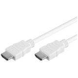 Value HDMI priključni kabel HDMI A utikač 1.00 m bijela 11.99.5701 sa zaštitom HDMI kabel Cijene