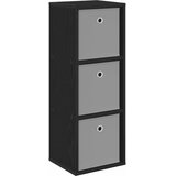  Kreveta s ladicama Crni hrast 30,5 x 27 x 84,5 cm | shoptok.hr