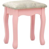 vidaXL Toaletni stolić sa stolcem rozi 50x59x136 cm drvo paulovnije | shoptok.hr