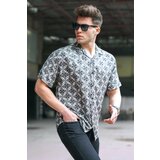 Madmext Shirt - Gray - Regular fit Cene