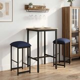  stolica 2 kom. Plava 40 x 32 x 74 cm Konstruirano drvo | shoptok.hr