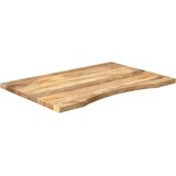 vidaXL Mizna plošča ukrivljena 90x50x2,5 cm trden mangov les | Shoptok.si